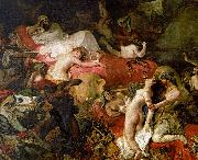 The Death of Sardanapalus, Eugene Delacroix